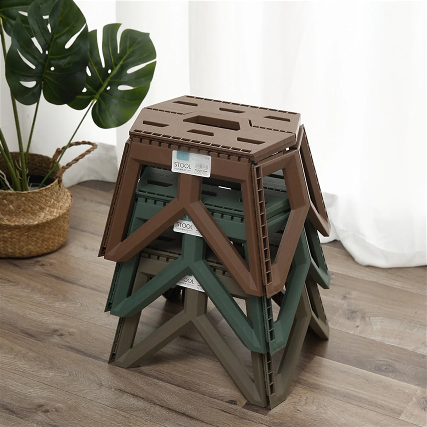 Outdoor Small Stool Portable Folding Stool High Load Bearing Durable Small Chair Fishing Stool Beach Stool Camping Stool