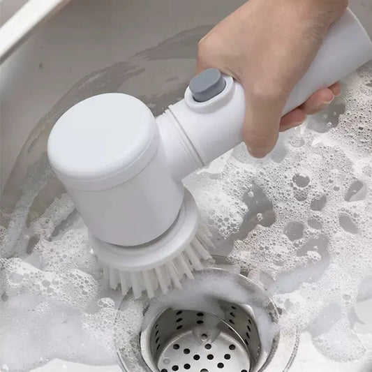 Wireless Electric Cleaning Brush – Multi-Functional Power Scrubber for Kitchen & Bathroom