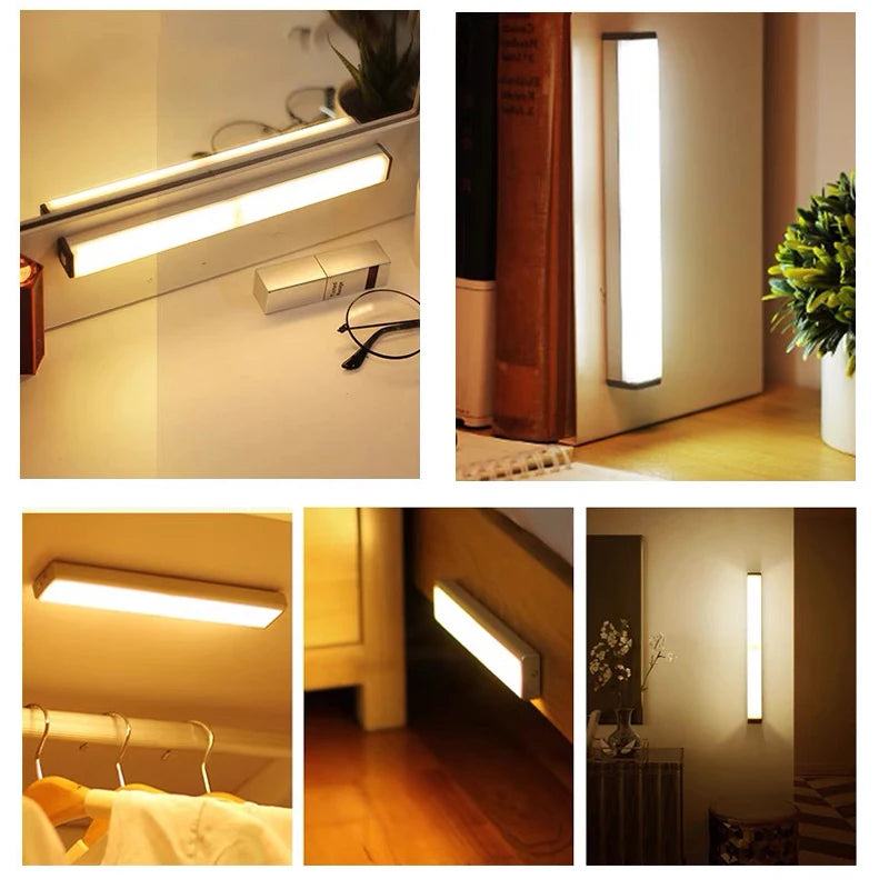 Wireless LED Motion Sensor Light – Rechargeable & Easy Install