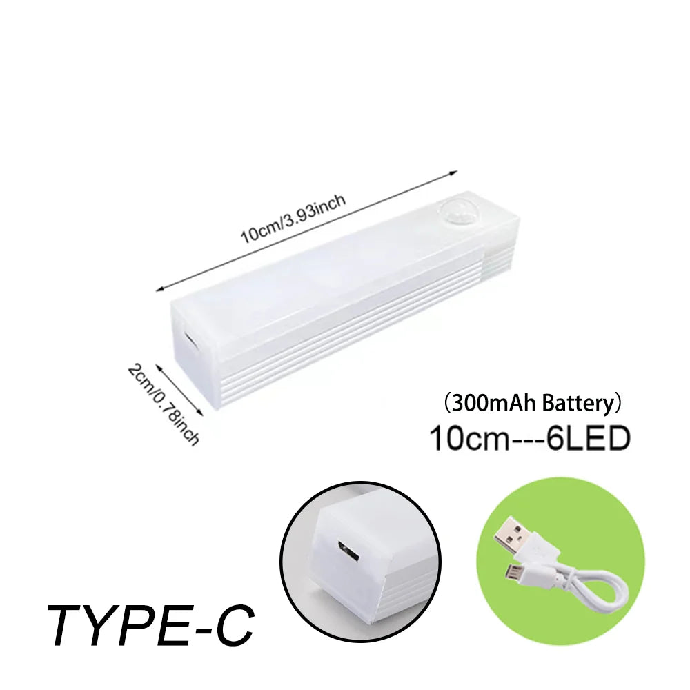 Wireless LED Motion Sensor Light – Rechargeable & Easy Install